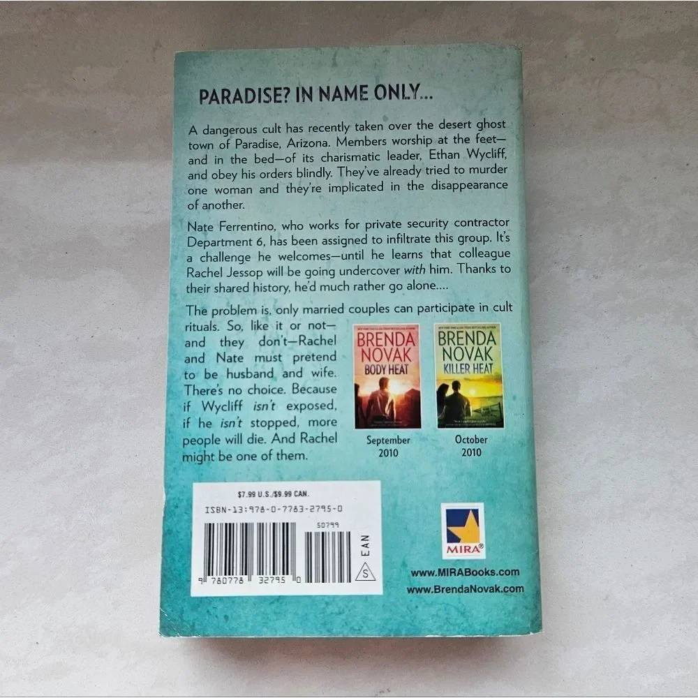Brenda Novak 'White Heat' Book